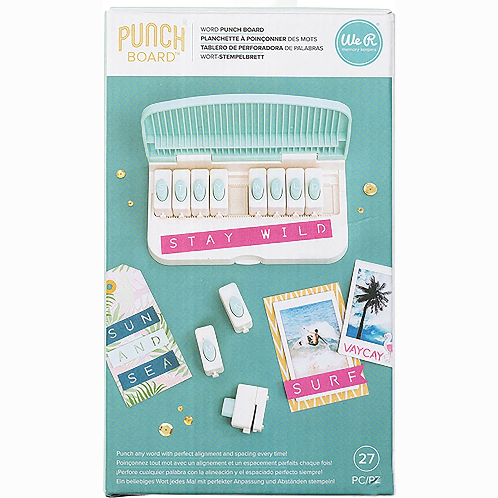 We R Makers Tools We R Makers Punch Board-Word