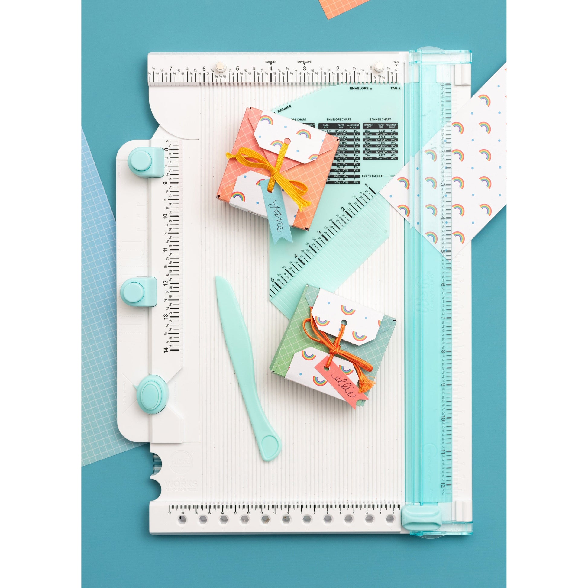 We R Makers Tools We R Makers The Works All In One Scrapbooking Tool - Blue