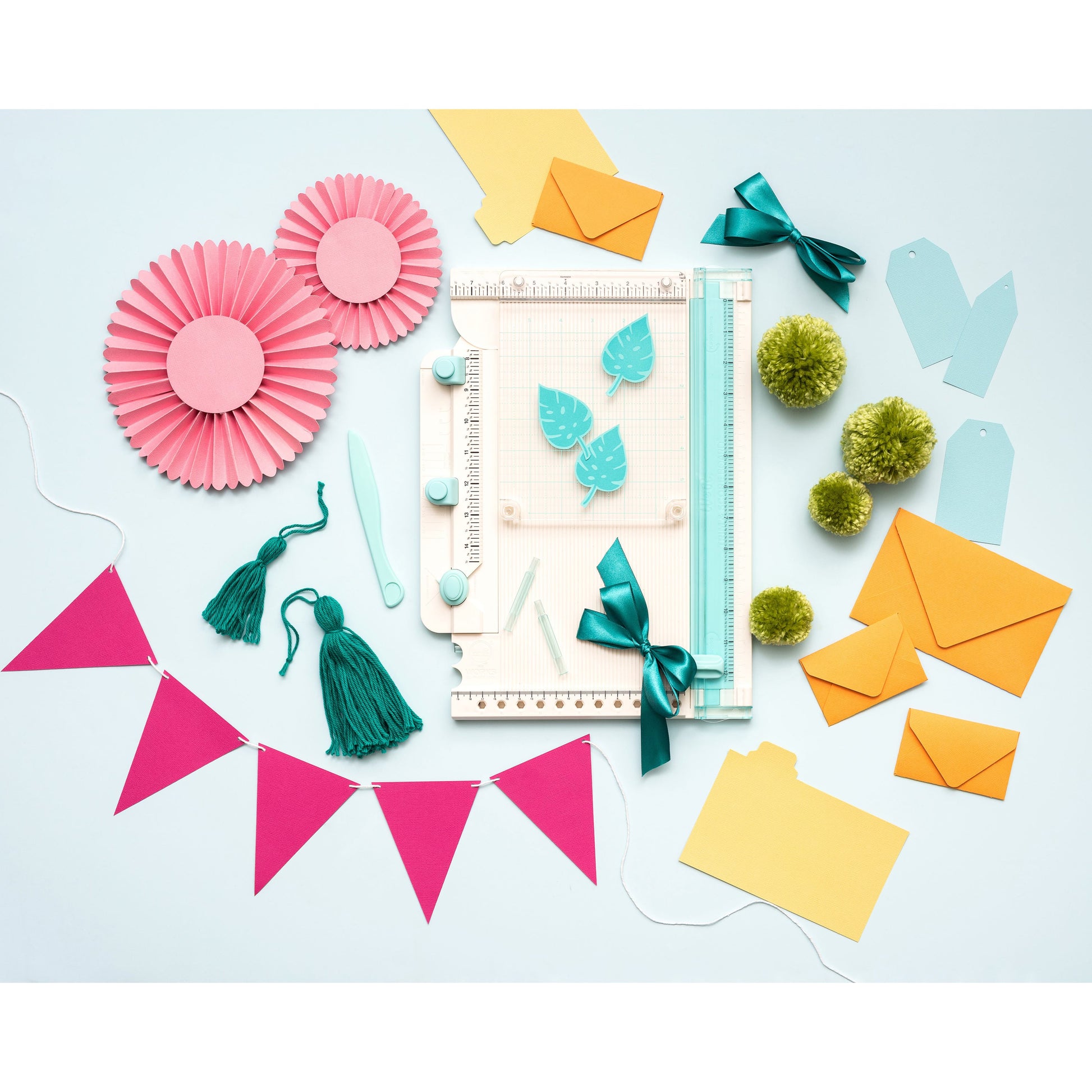 We R Makers Tools We R Makers - The Works All-in-One Scrapbooking Tool - Blue