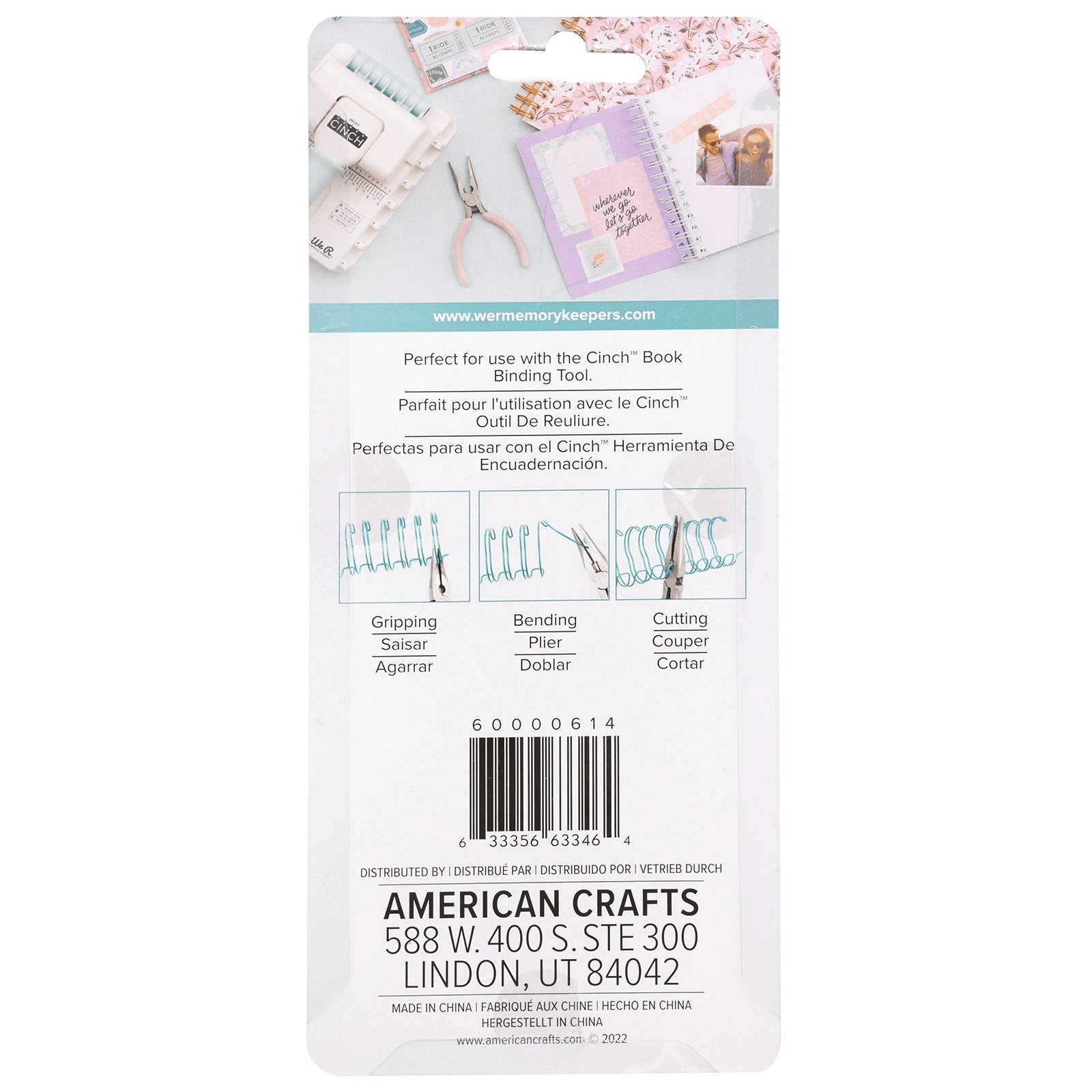 We R Makers We R Makers Cinch Needle Nose Wire Clippers - Pink