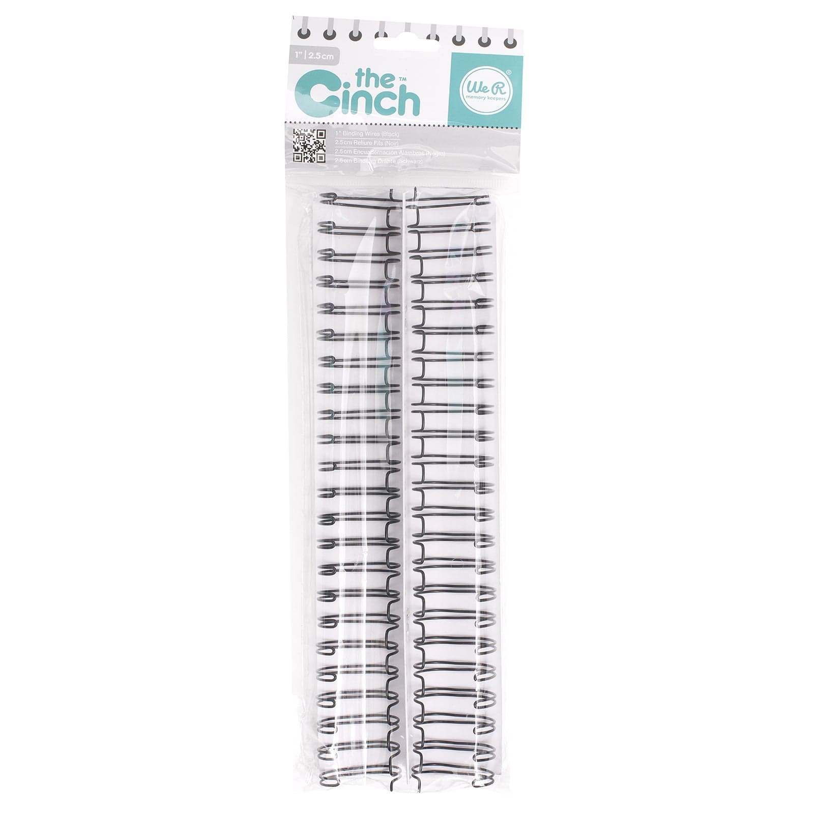 We R Makers We R Makers Cinch Wires 1" x 11" – 2 Pack Black