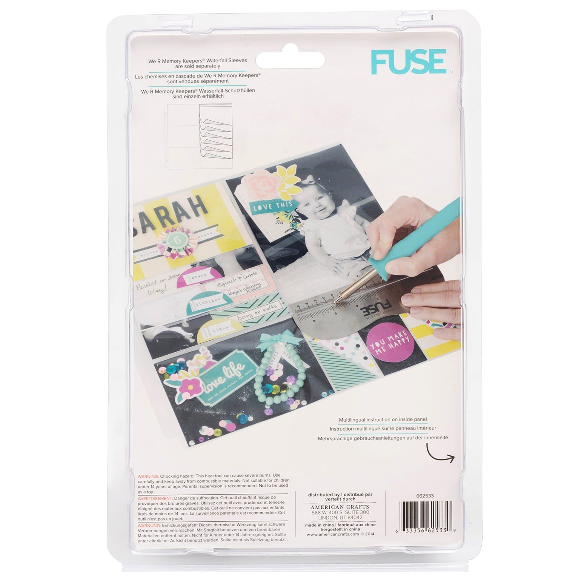 We R Makers We R Makers – Fuse Photo Sleeve Tool (EU Version) – 220V