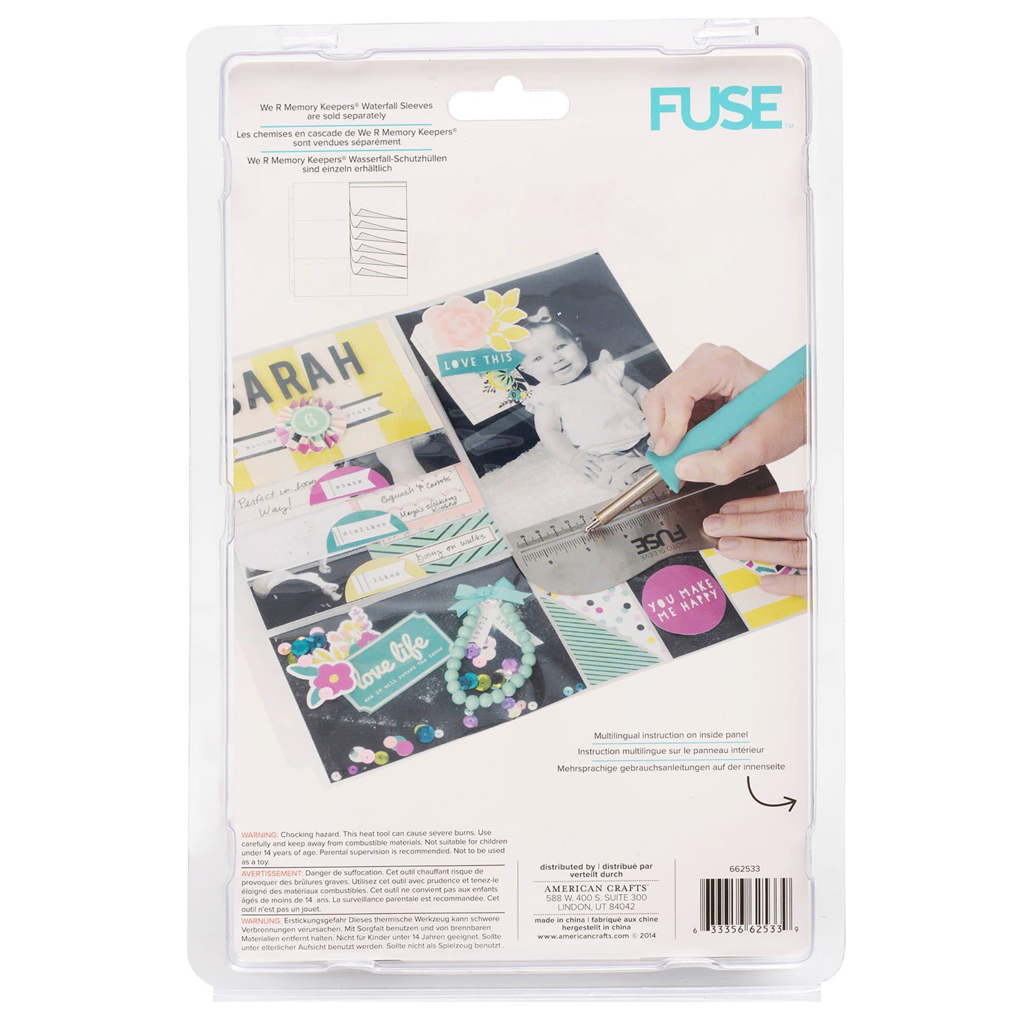 We R Makers We R Makers – Fuse Photo Sleeve Tool (EU Version) – 220V