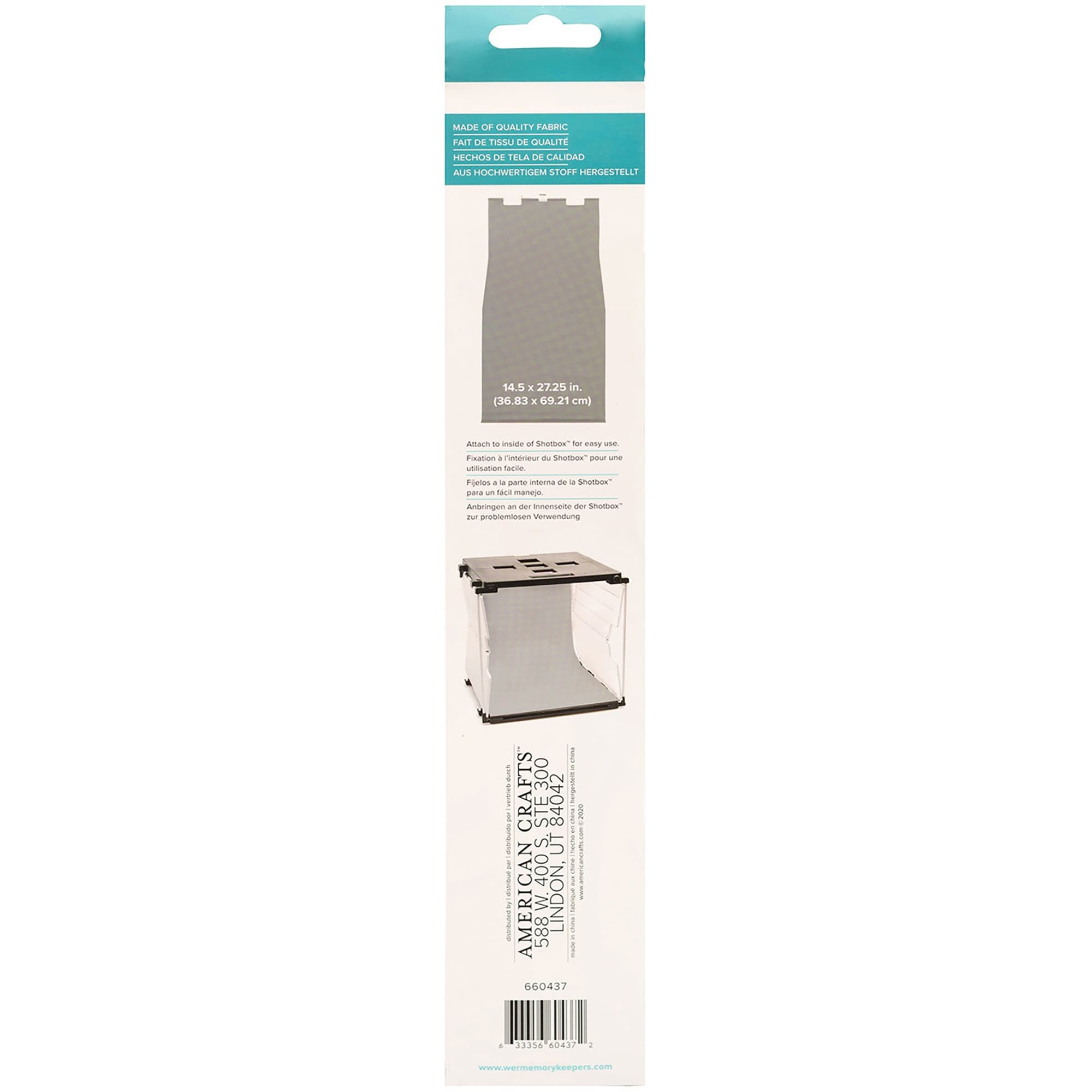 We R Makers We R Makers - ShotBox Infinity Backdrops – Greenscreen & Grey