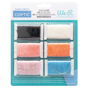 We R Makers We R Memory Keepers Cinch Coptic Binding Kit â€“ 6 Pack Thread & Needles