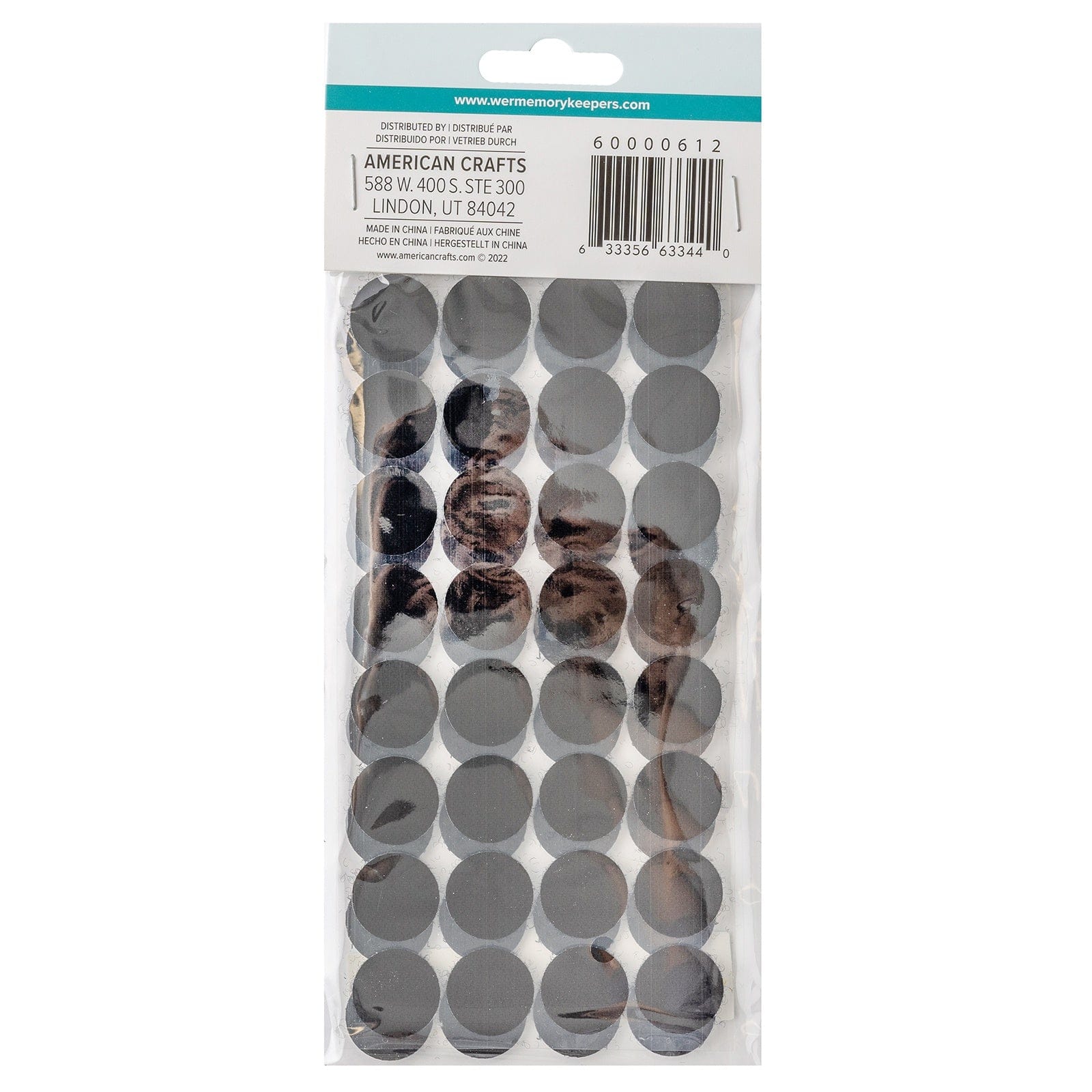 We R Makers We R Memory Keepers Cinch Hook & Loop Stickers 64/Pkg