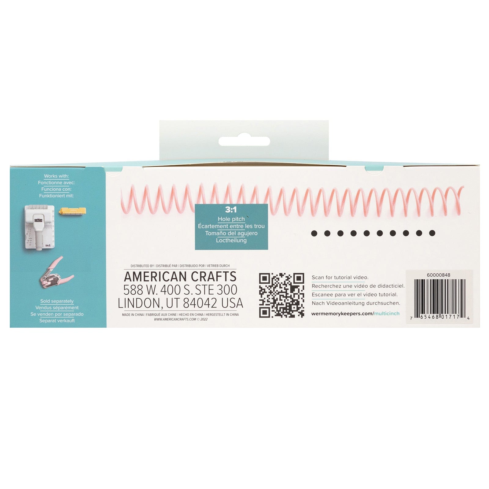 We R Makers We R Memory Keepers Cinch Spiral Binding Wires â€“ 30 Pack