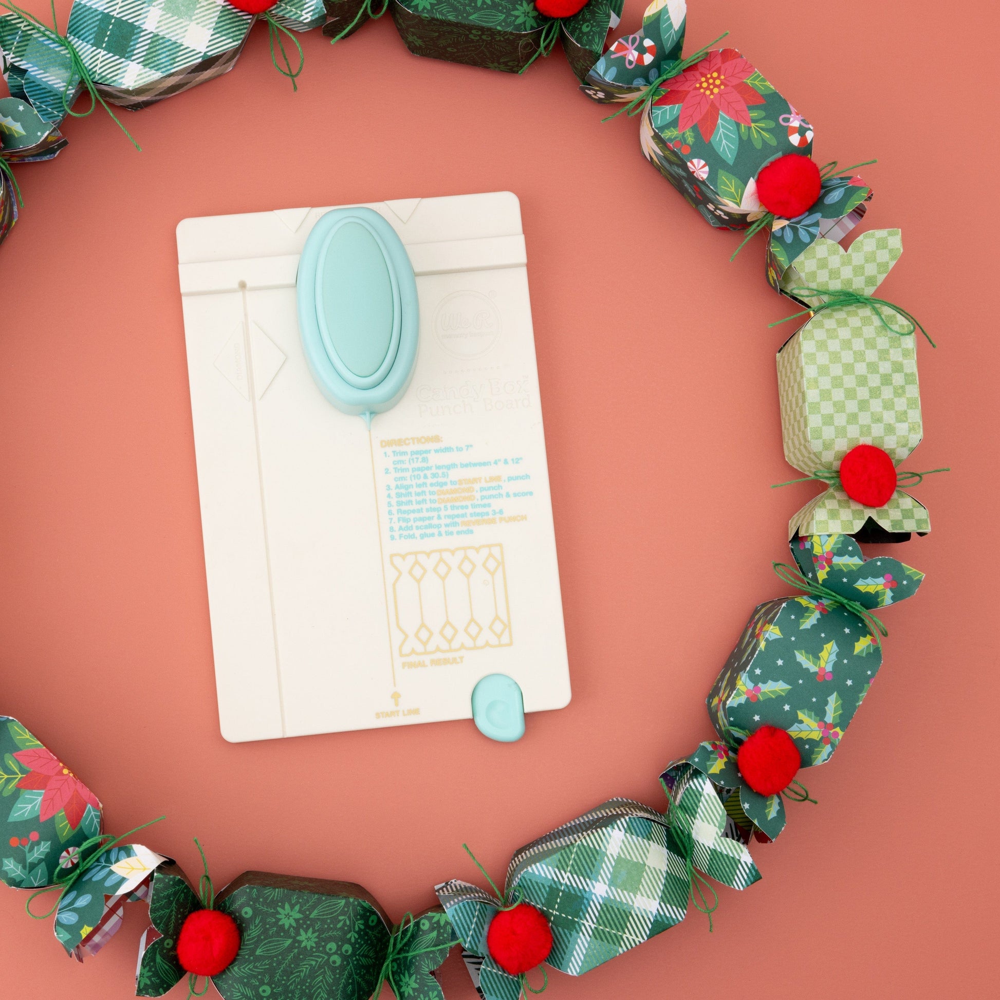 We R Makers We R Memory Keepers Punch Board-Candy Box