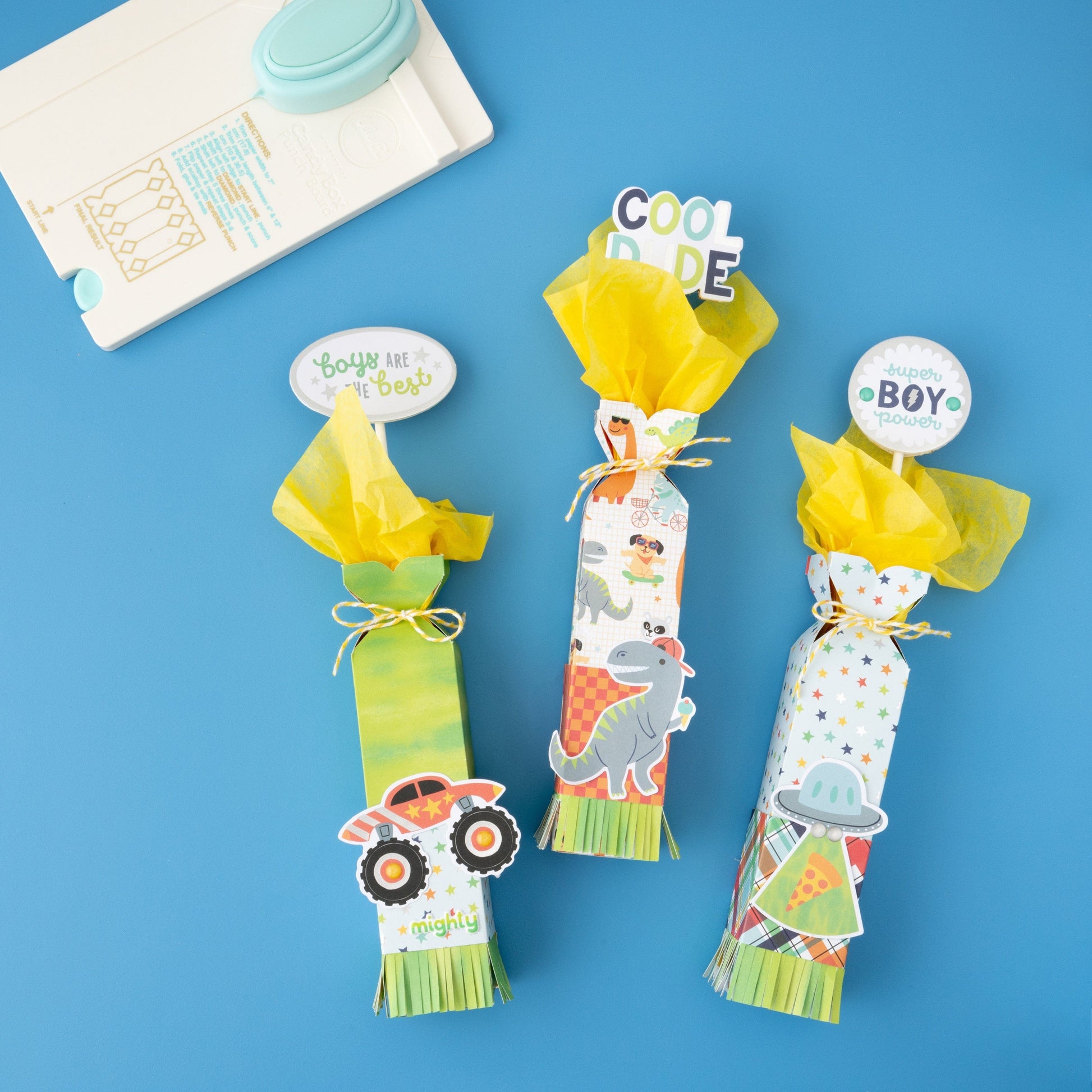 We R Makers We R Memory Keepers Punch Board-Candy Box