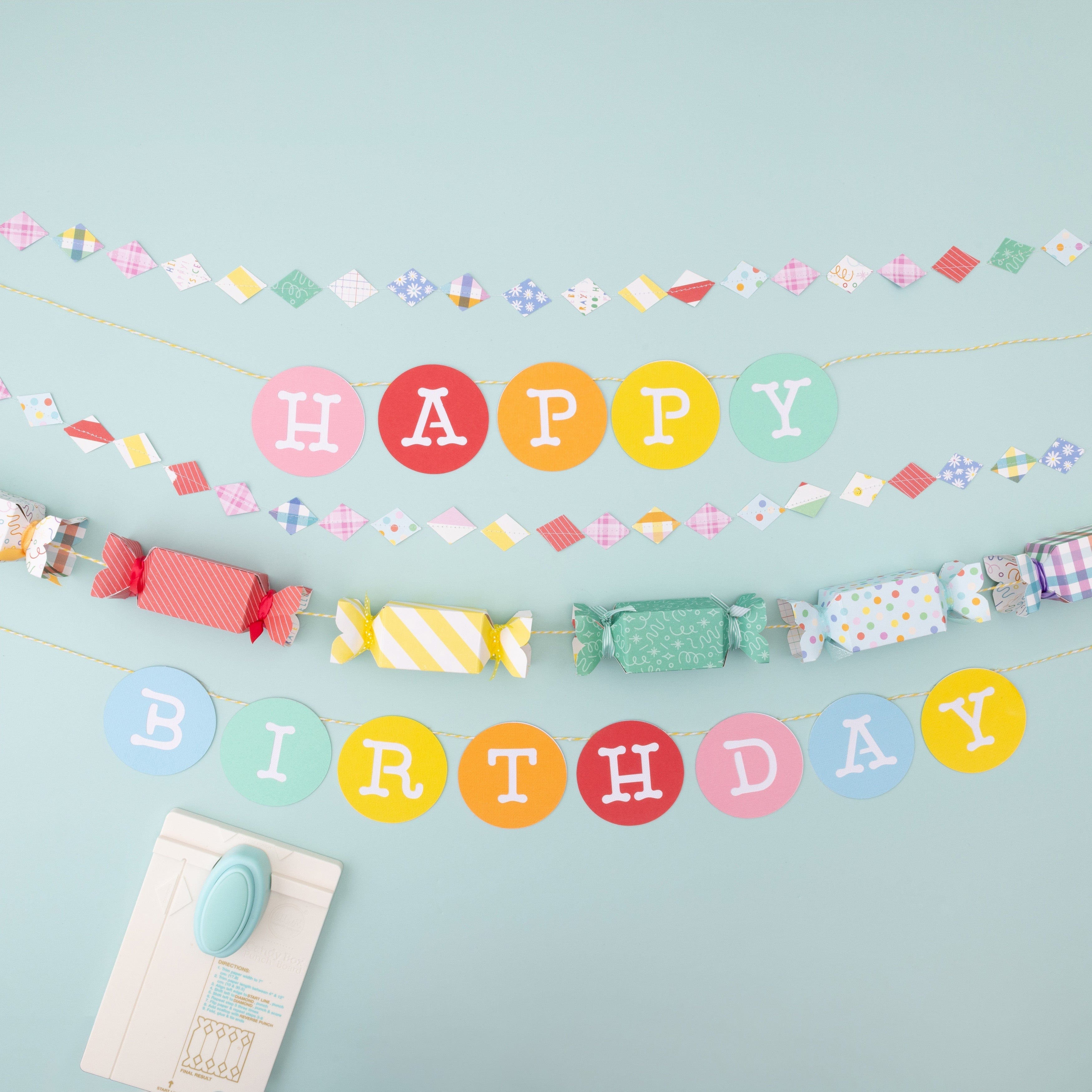 We R Makers We R Memory Keepers Punch Board-Candy Box