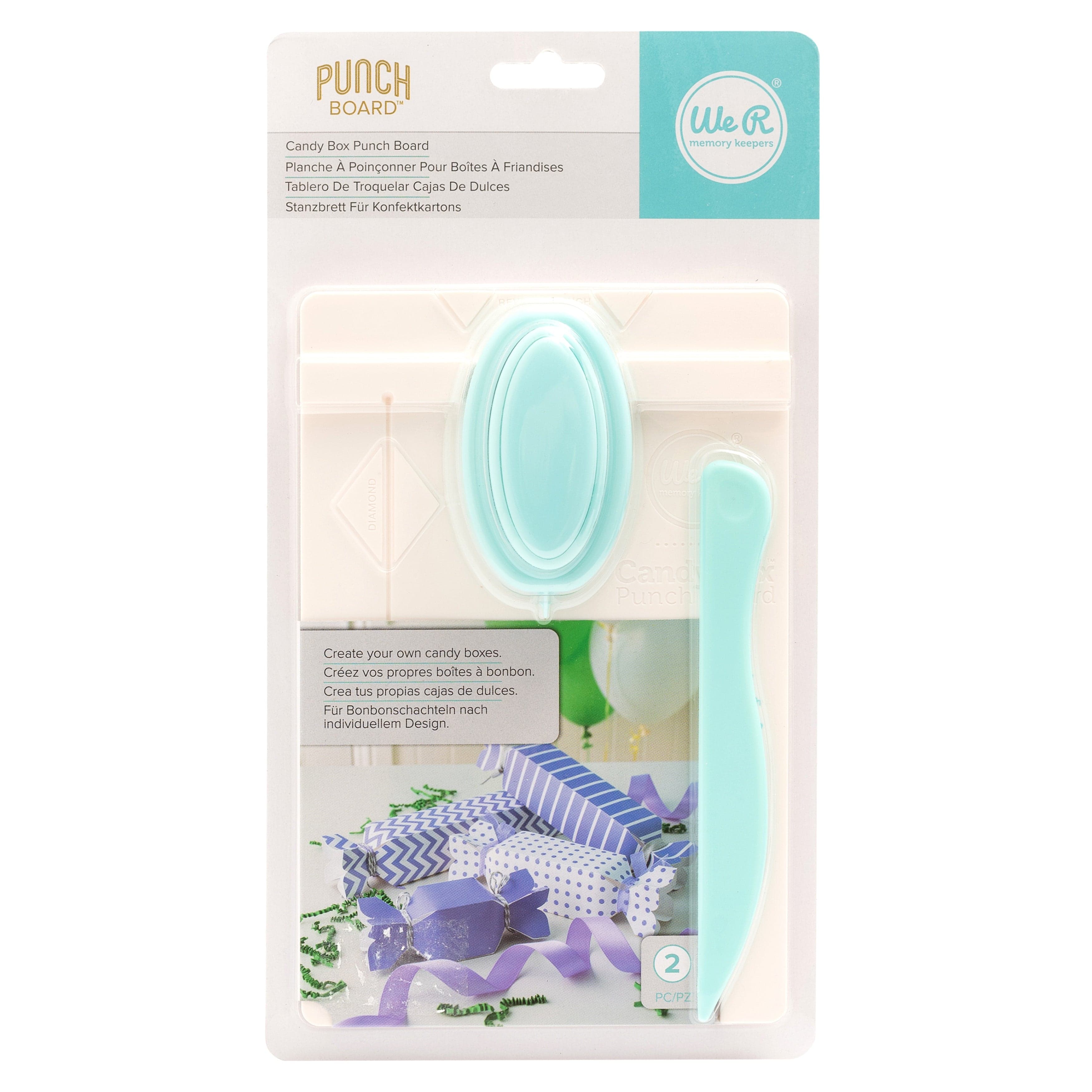 We R Makers We R Memory Keepers Punch Board-Candy Box