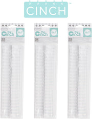 We R Makers Wires We R Memory Keepers Cinch Book Binding Wires 0.75" x 10.5" – White, 3 Pack Bundle (Total 6 Wires)