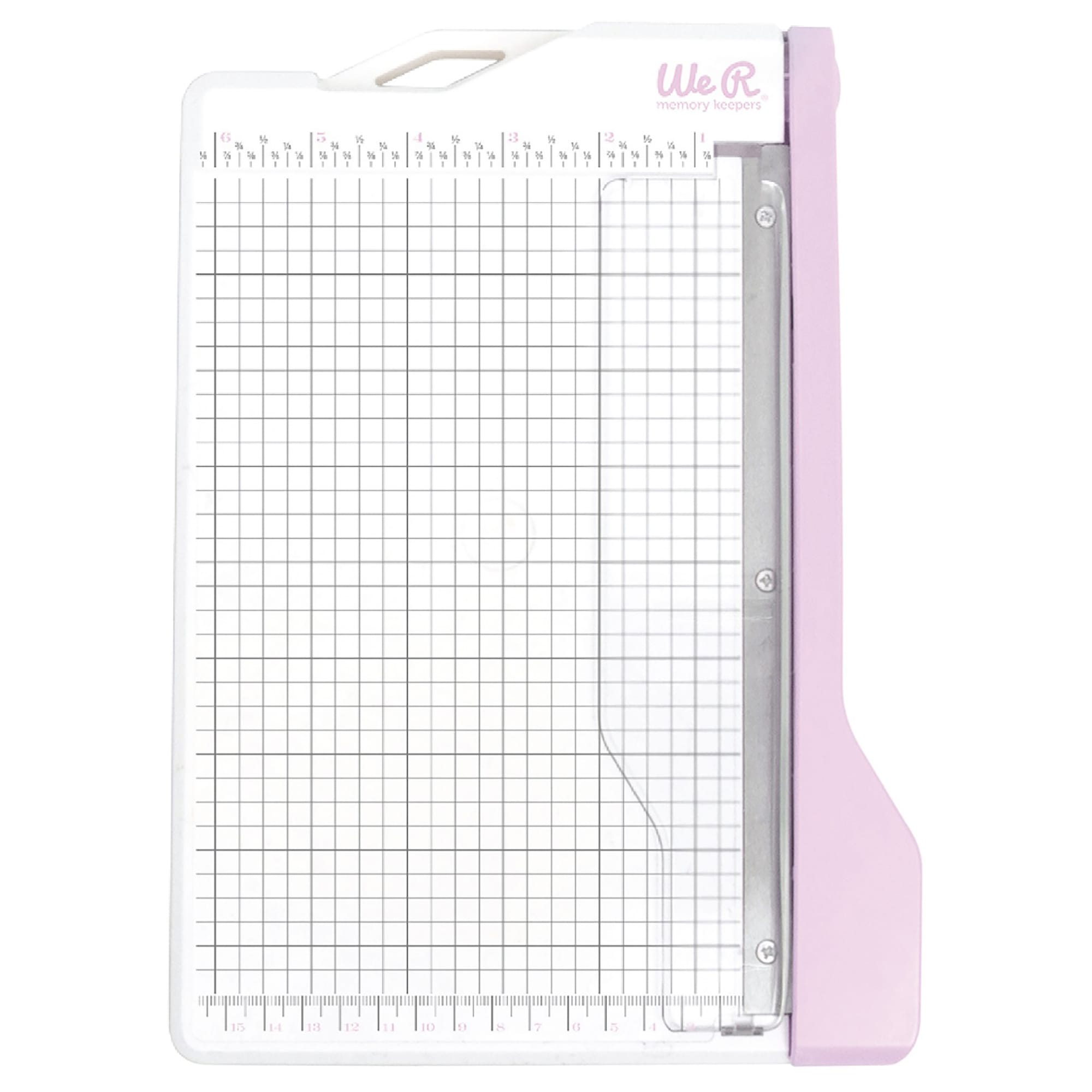 We R Tools We R Makers - Lilac Mini Guillotine Cutter - 6" x 8.5"