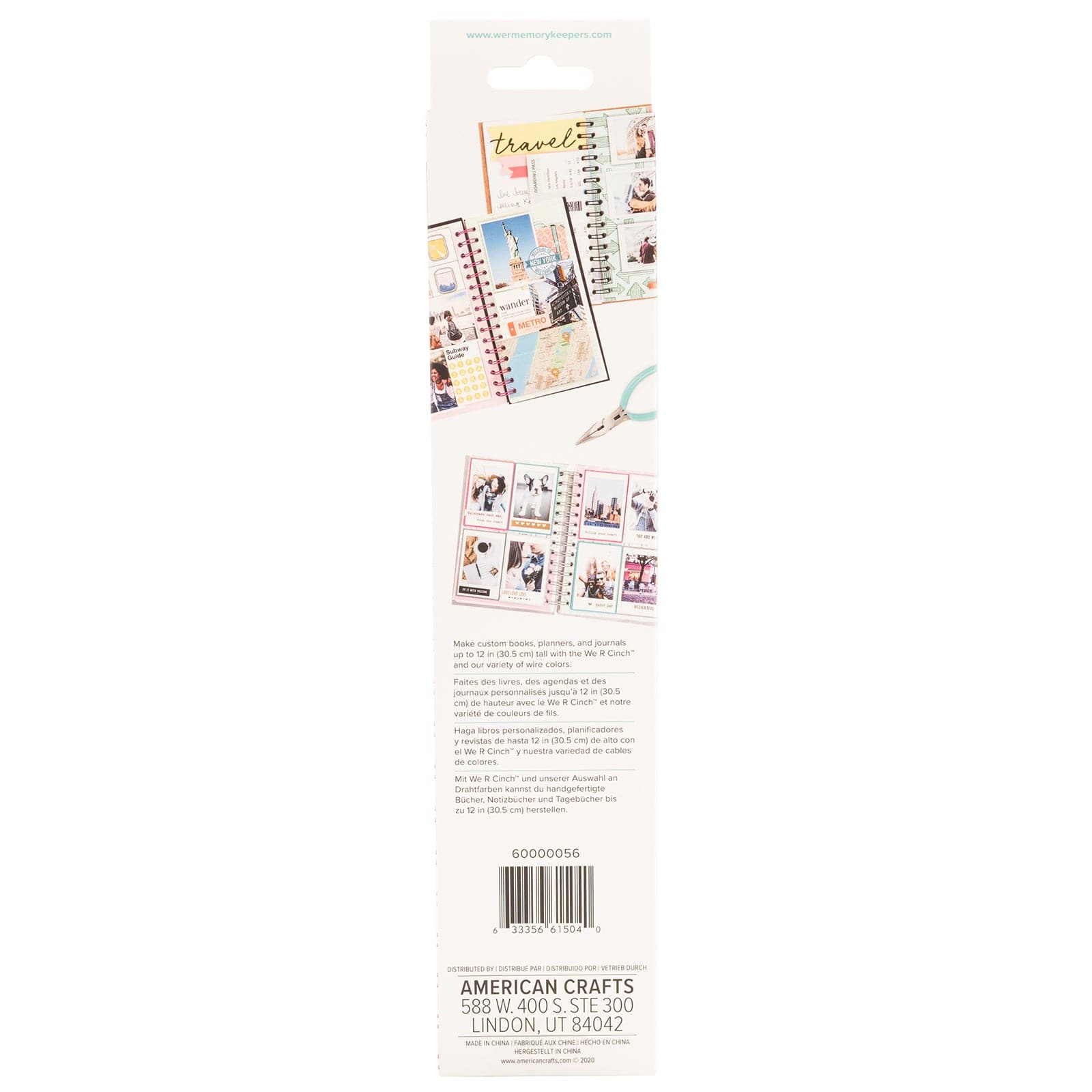 We R We R Memory Keepers Cinch .625" x 10.5" Binding Wires – 4 Pack Pinks