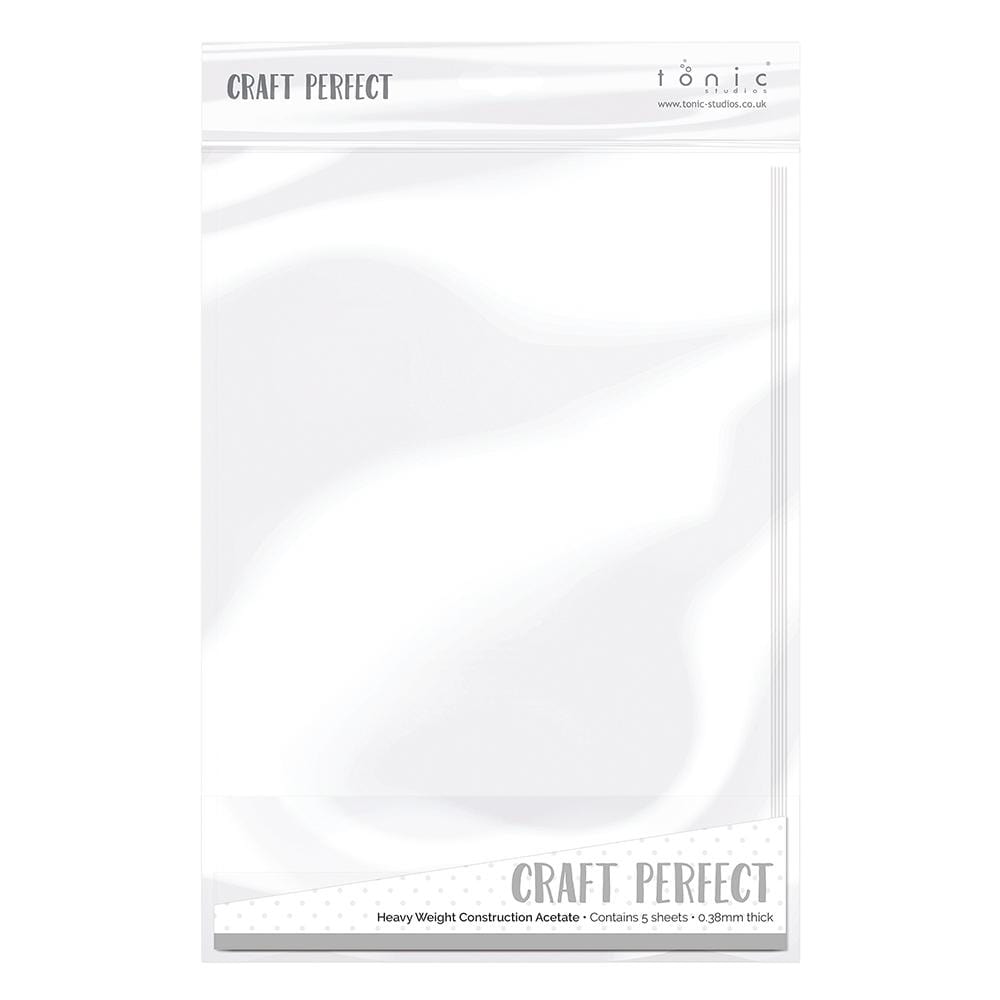 Craft Perfect Acetate Craft Perfect - Heavy Weight Construction Acetate - 9600E