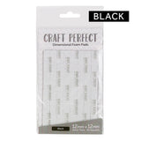 Load image into Gallery viewer, Craft Perfect Adhesives Craft Perfect - Adhesives - Dimensional Foam Pads - Black -  12mm (96 pads)  - 9754e