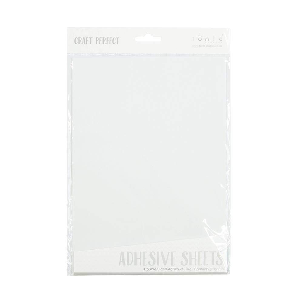 Craft Perfect Adhesives Craft Perfect - Adhesives - Double Sided Adhesive Sheets - A4 - 5 Pack - 9760E