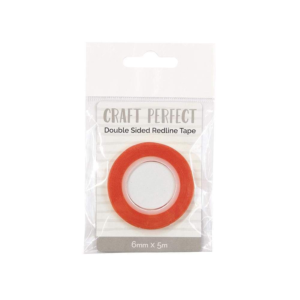 Craft Perfect Adhesives Craft Perfect - Adhesives - Double Sided Redline Tape - 6mm x 5m - 9732e