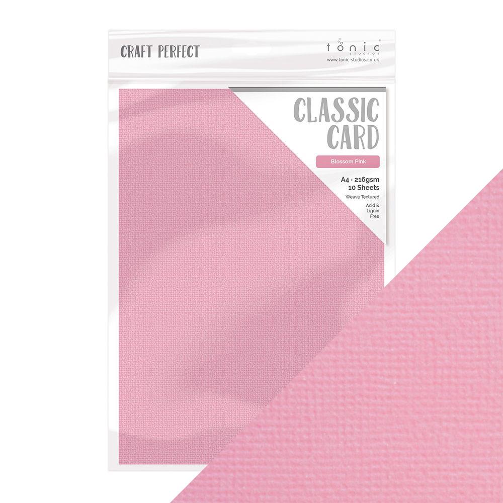 Craft Perfect Classic Card Classic Card  - Blossom Pink - A4 (10/PK) - 9066E