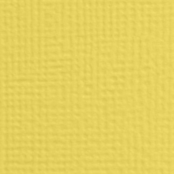 Craft Perfect - Classic Card  - Buttermilk Yellow - Weave Textured - A4(10/PK) - 9029e