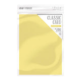 Load image into Gallery viewer, Craft Perfect - Classic Card  - Buttermilk Yellow - Weave Textured - A4(10/PK) - 9029e