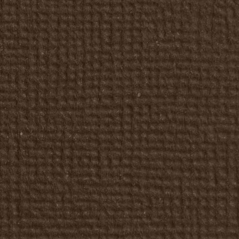 Craft Perfect Classic Card Craft Perfect - Classic Card  - Espresso Brown - Weave Textured - A4(10/PK) - 9024e
