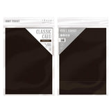 Load image into Gallery viewer, Craft Perfect Classic Card Craft Perfect - Classic Card  - Espresso Brown - Weave Textured - A4(10/PK) - 9024e