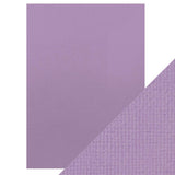 Load image into Gallery viewer, Craft Perfect Classic Card Craft Perfect - Classic Card  - Mauve Purple - Weave Textured - A4(10/PK) - 9052e