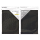 Load image into Gallery viewer, Craft Perfect Foiled Kraft Card Craft Perfect - Foiled Kraft Card - Golden Polkadot - A4 (5/pk) - 9344e