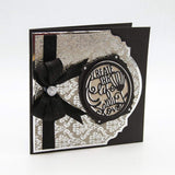 Load image into Gallery viewer, Craft Perfect Foiled Kraft Card Craft Perfect - Foiled Kraft Card - Silver Damsak - A4 (5/pk) - 9343e