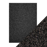Craft Perfect Glitter Card Craft Perfect - Glitter Card - Black Sapphire	A4 - 250gsm - 5 Sheets - 9943E