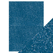 Craft Perfect Glitter Card Craft Perfect - Glitter Card - Cobalt Blue - A4 (5/Pk) - 9953e