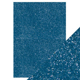 Load image into Gallery viewer, Craft Perfect Glitter Card Craft Perfect - Glitter Card - Cobalt Blue - A4 (5/Pk) - 9953e