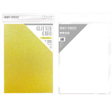 Load image into Gallery viewer, Card Craft Perfect - Glitter Card - Sherbet Lemon - A4 (5/PK) - 9956E