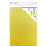 Load image into Gallery viewer, Card Craft Perfect - Glitter Card - Sherbet Lemon - A4 (5/PK) - 9956E