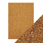 Craft Perfect Glitter Card Craft Perfect â€“ Glitter Card - Welsh Gold - A4 - 210mm x 297mm - 250gsm - 5 Sheets - 9942E