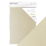 Load image into Gallery viewer, Craft Perfect Luxury Embossed Card Craft Perfect - Speciality Card - Double Cream - A4 (5/PK) - 9854E