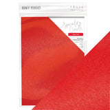Load image into Gallery viewer, Craft Perfect Luxury Embossed Card Craft Perfect - Speciality Card - Luxury Embossed - Santa&#39;s Hat - A4 (5/PK) - 230gsm - 9851E