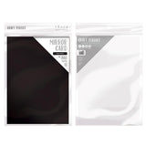 Load image into Gallery viewer, Craft Perfect Mirror Card Craft Perfect - Black Velvet Mirror Card Craft Perfect - Satin Mirror Card - Black Velvet A4 - 9474E