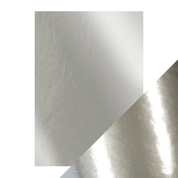 Craft Perfect Mirror Card Craft Perfect - Chrome Silver Mirror Card Craft Perfect - Mirror Card - Chrome Silver A4 - 9437E