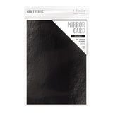 Load image into Gallery viewer, Craft Perfect Mirror Card Craft Perfect - Glossy Black Mirror Card Craft Perfect - Mirror Card - Glossy Black A4 - 9444E