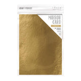 Load image into Gallery viewer, Craft Perfect Mirror Card Craft Perfect - Harvest Gold Mirror Card Craft Perfect – Mirror Card - High Gloss - Harvest Gold - A4 - 250gsm - 5 Sheets - 9442E