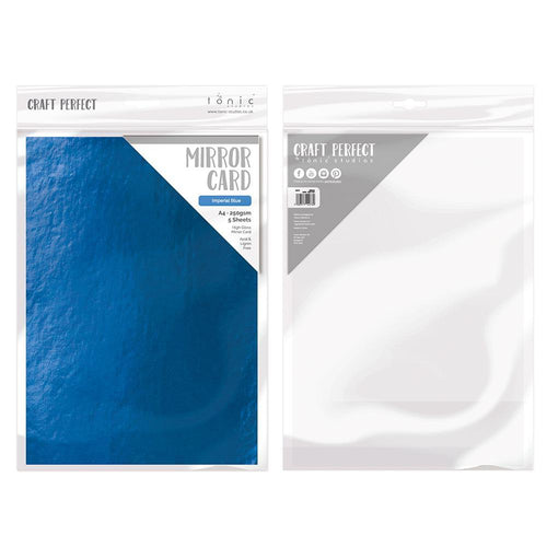 Craft Perfect Mirror Card Craft Perfect - Imperial Blue Mirror Card Craft Perfect - Mirror Card - Imperial Blue A4 - 9443E