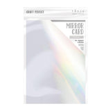 Load image into Gallery viewer, Craft Perfect Mirror Card Craft Perfect - Mirror Card - High Gloss - Holo Waves - A4 (5/PK) - 9448e