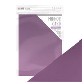 Load image into Gallery viewer, Craft Perfect Mirror Card Craft Perfect - Mirror Card - High Gloss - Soft Amethyst - A4 (5/PK) - 9480E