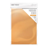 Load image into Gallery viewer, Craft Perfect Mirror Card Craft Perfect - Mirror Card - Satin Effect - Copper Mine - A4 (5/PK) - 9475e