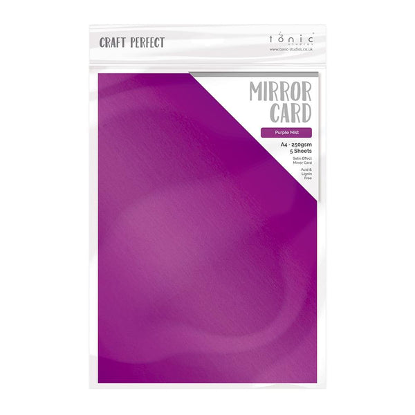 Craft Perfect Mirror Card Craft Perfect - Purple Mist Mirror Card Craft Perfect - Satin Mirror Card - Purple Mist A4 - 9470E