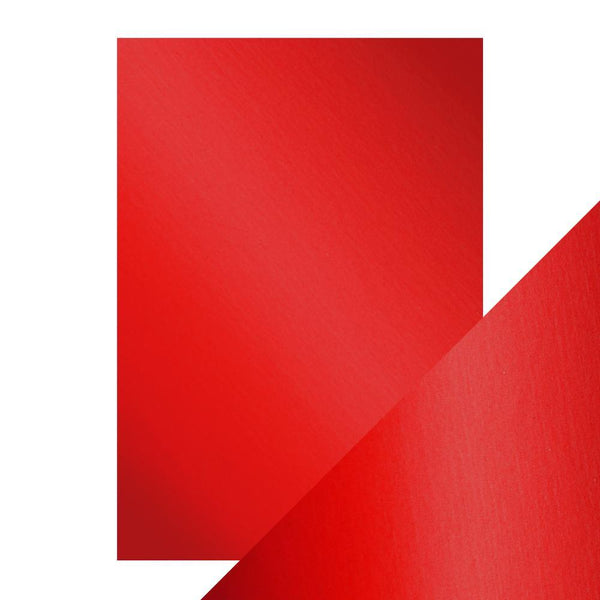 Craft Perfect Mirror Card Craft Perfect - Scarlet Organza Mirror Card Craft Perfect - Satin Mirror Card - Scarlet Organza A4 - 9471E