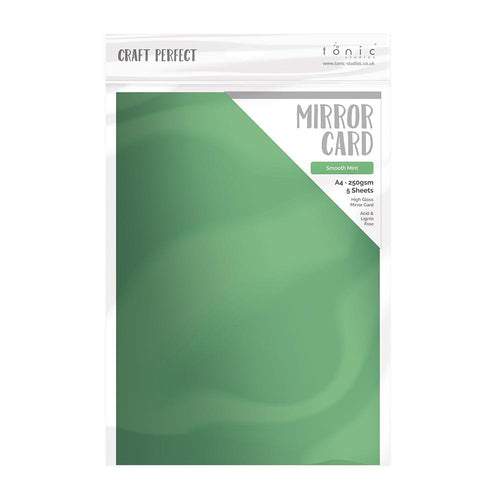 Craft Perfect Mirror Card Craft Perfect - Smooth Mint Craft Perfect - Mirror Card - Smooth Mint A4 - 9450E