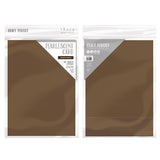 Load image into Gallery viewer, Craft Perfect Pearlescent Card Craft Perfect - Glazed Chesnut Pearlescent Card Craft Perfect - Pearlescent Card - Glazed Chestnut A4 (5/PK) - 9507E